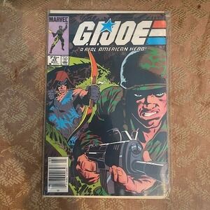Marvel GI Joe A Real American Hero 45 March 1986 Zartan Cover Vintage Comic